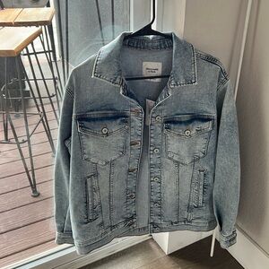 Abercrombie & Fitch oversized Jean jacket